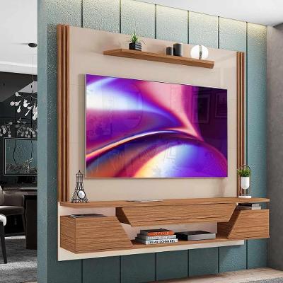 Painel Para Tv 60 Polegadas Suspenso Off White Noce Valley 1.8 Casa D Off White Noce