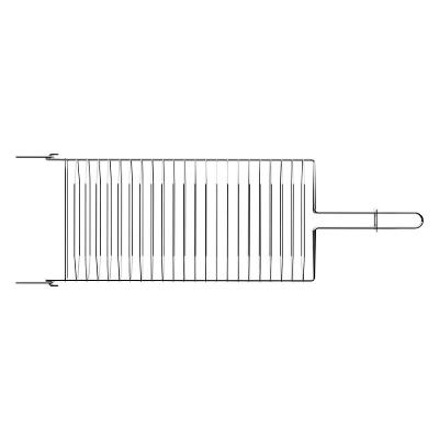 Grelha Tramontina Churrasco Em Aço Inox 42x23 Cm