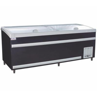 Ilha Modular Linha Suprema Rf312 Frilux Ilha 800 Litros Preto 220v