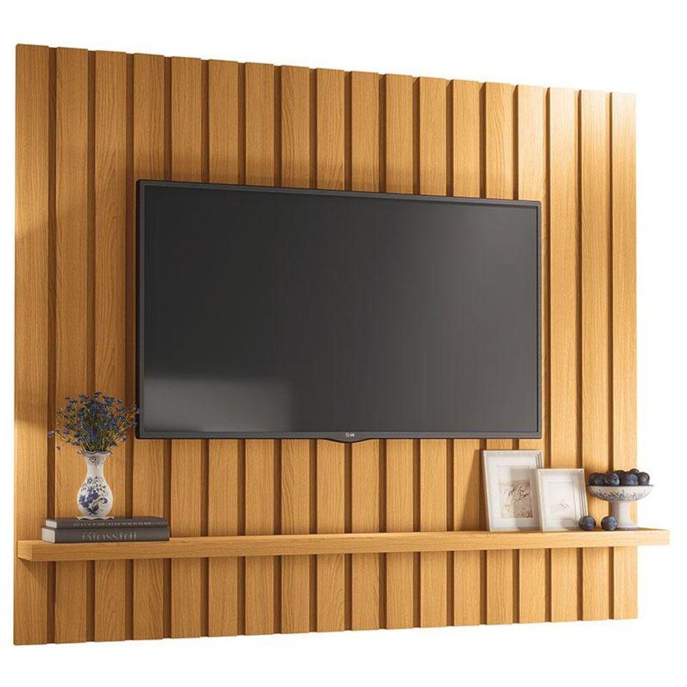 Painel Para Tv Ambiente Link 1.6 Cinamomo - Hb Móveis - 4