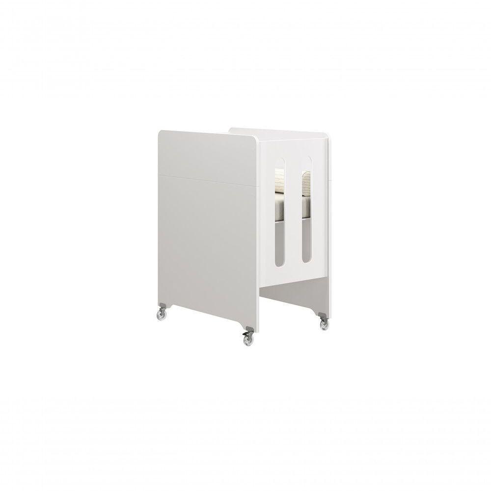 Berço Americano Evolution 4 Em 1 Branco Acetinado Com Colchão Mini - Reller - 3