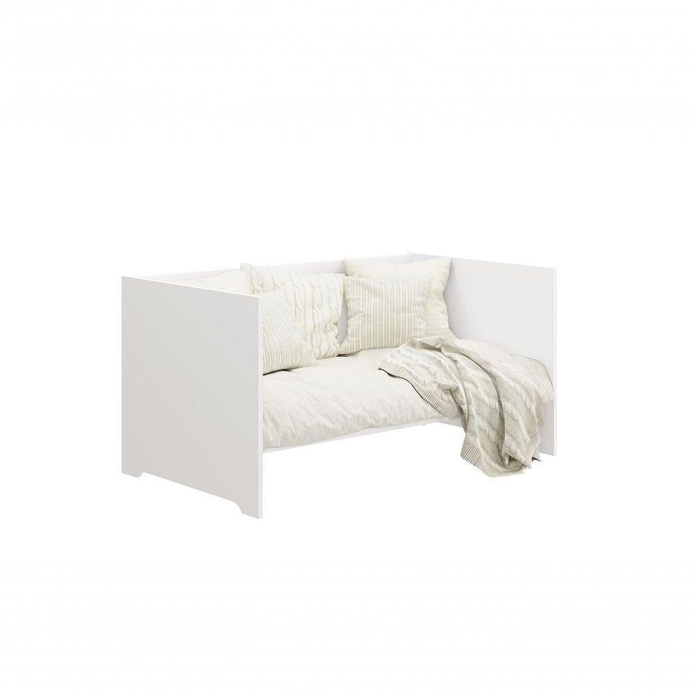 Berço Americano Evolution 4 Em 1 Branco Acetinado Com Colchão Mini - Reller - 4