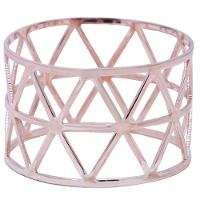 Kit Com 12 Anel De Guardanapo Egito Mimo Style Bronze - 6