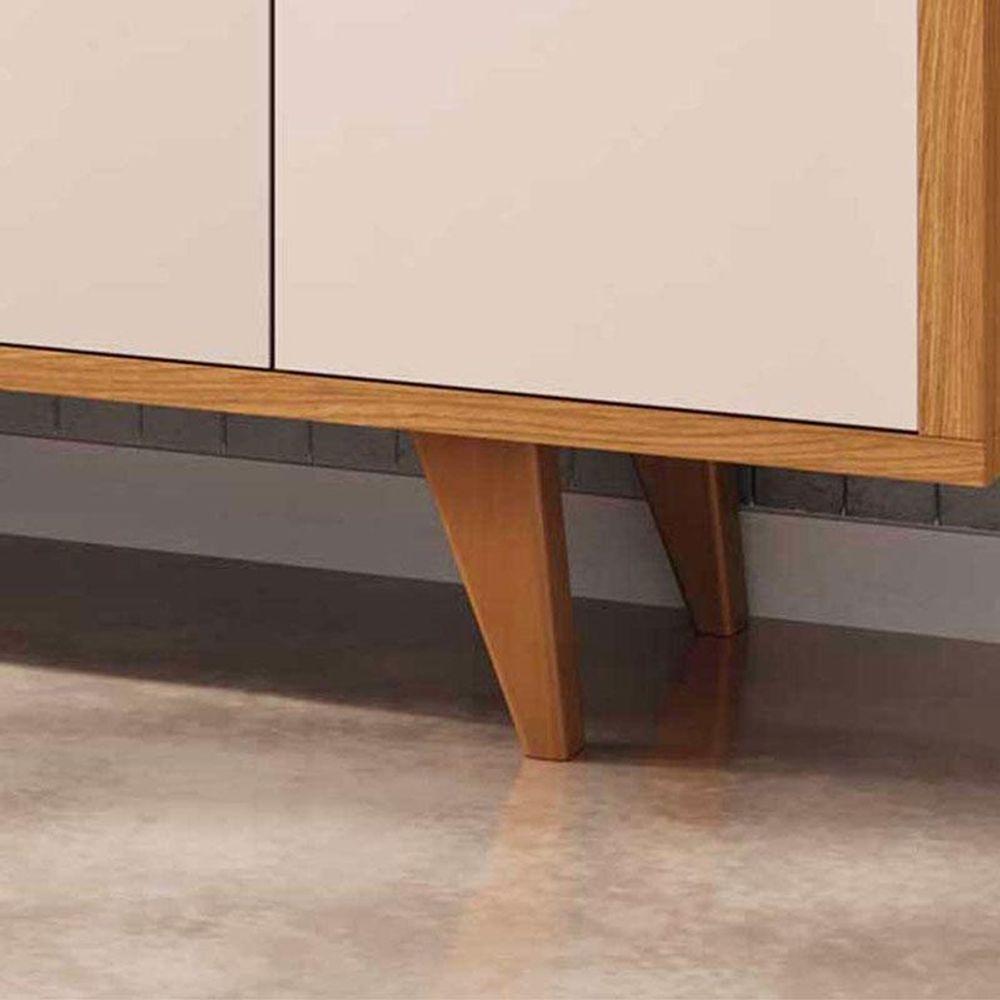 Buffet Ambiente Melodia Off White Cinamomo - Hb Móveis - 4