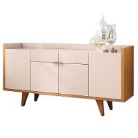 Buffet Ambiente Melodia Off White Cinamomo - Hb Móveis - 2