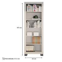 Armário Multiuso Ambiente Flex Branco - Valdemóveis - 2