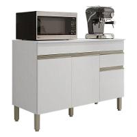 Balcão De Pia Ambiente Line 120 Cm Com Tampo Supremo - Kits Paraná - 5