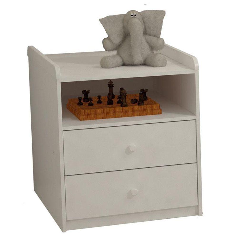 Quarto De Bebê Helena Com Berço Multifuncional Selena Branco Brilho - Phoenix - 8