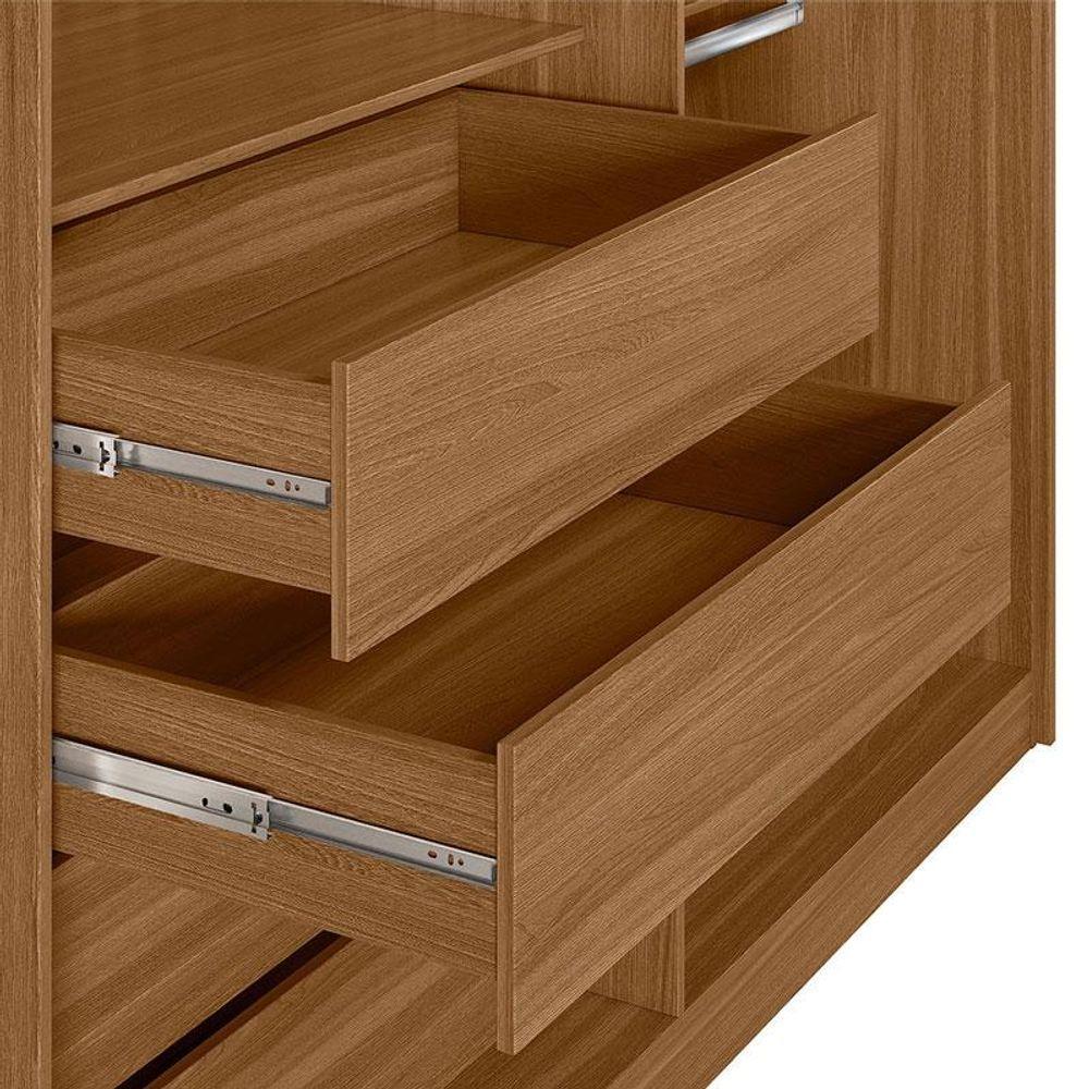 Guarda Roupa Casal Dalila 32211 Amendola Off White Flex - Demóbile - 4