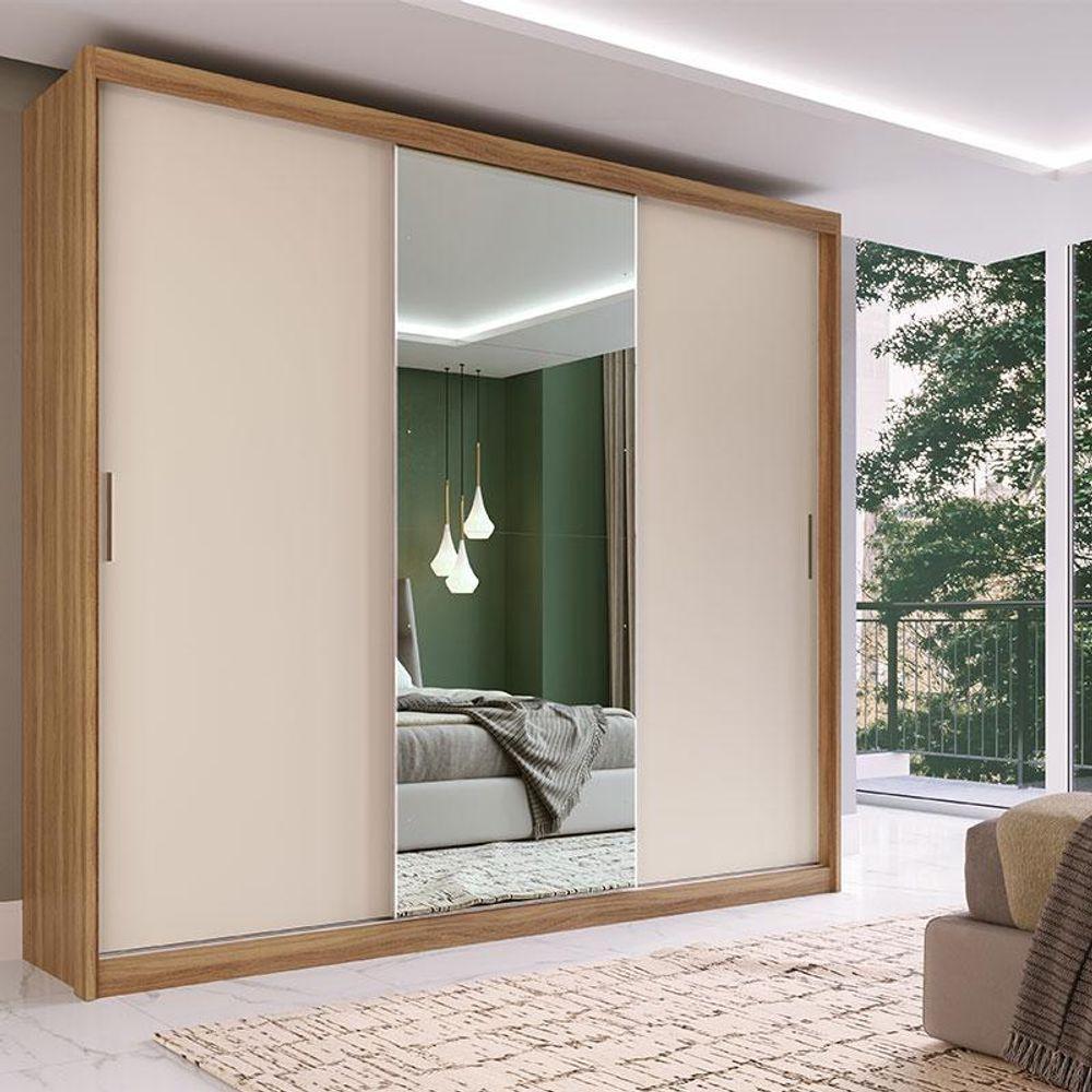 Guarda Roupa Casal Dalila 32211 Amendola Off White Flex - Demóbile - 5