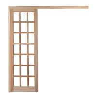 Porta Quadriculada C- Kit Madeira 210x70 - 1