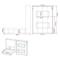 Cama Articulada Casal Ambiente Cm8016 Branco - Tecnomobili - 5
