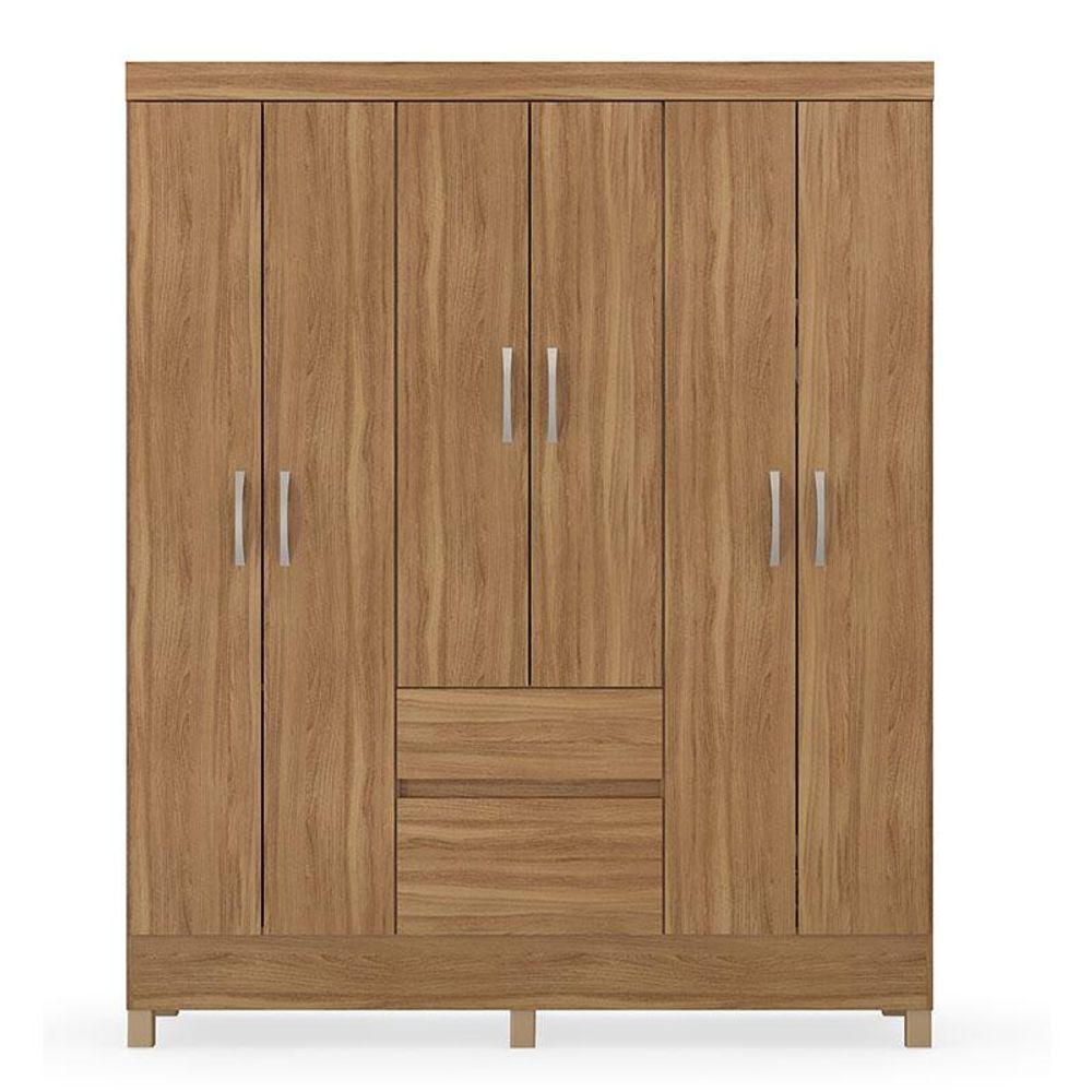 Guarda Roupa Casal Flash 2 Amêndola Touch - Demóbile - 5