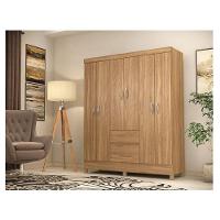 Guarda Roupa Casal Flash 2 Amêndola Touch - Demóbile - 2