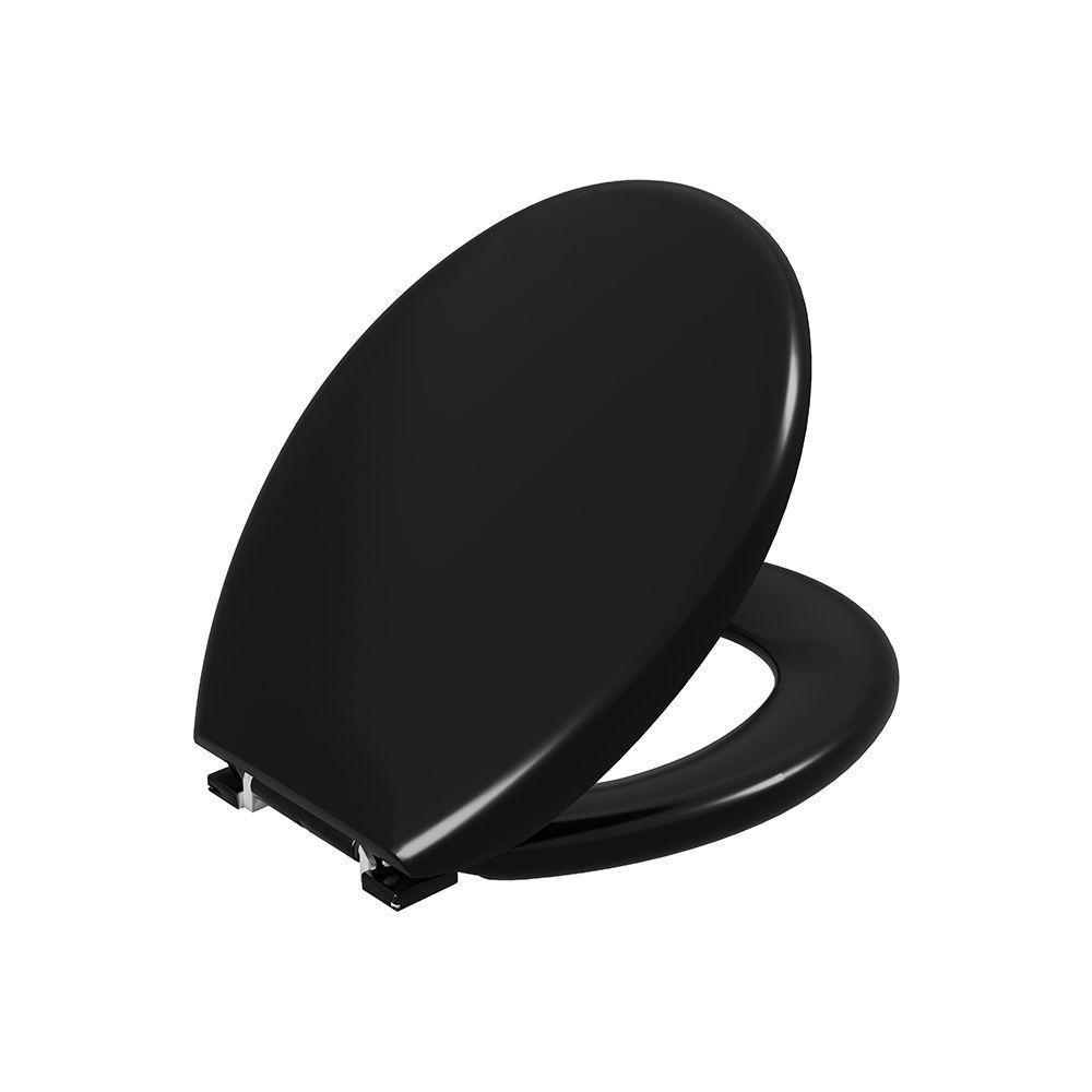 Assento Sanitário Plástico Astra Tpk-as Almofadado Preto - 5