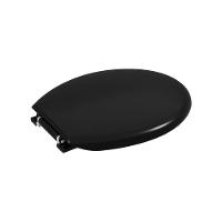 Assento Sanitário Plástico Astra Tpk-as Almofadado Preto - 1