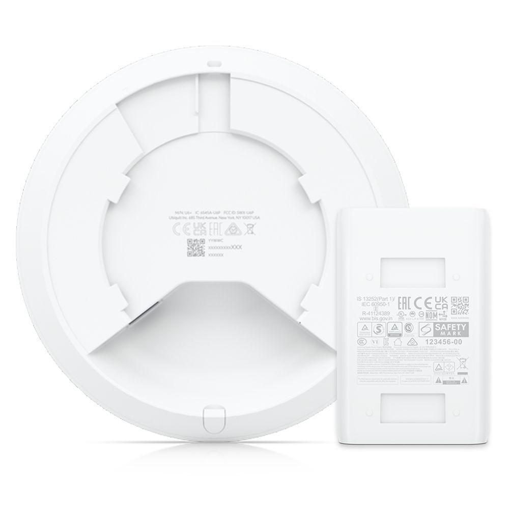 Roteador Wi-fi 6 Access Point 3.0 Gbps + Injetor Poe+ | U6+ Ubiquiti Com Fonte 48v 30w - 3