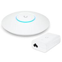 Roteador Wi-fi 6 Access Point 3.0 Gbps + Injetor Poe+ | U6+ Ubiquiti Com Fonte 48v 30w - 5
