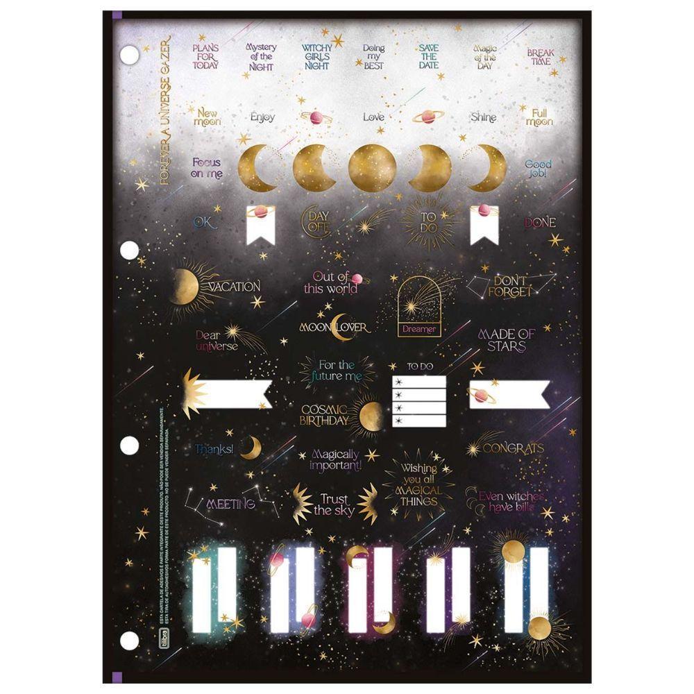 Refil Tiliflex Caderno Argolado Universitário Magic 80 Folhas Tilibra - 3