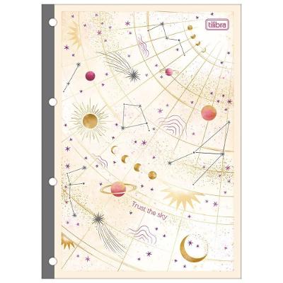 Refil Tiliflex Caderno Argolado Universitário Magic 80 Folhas Tilibra