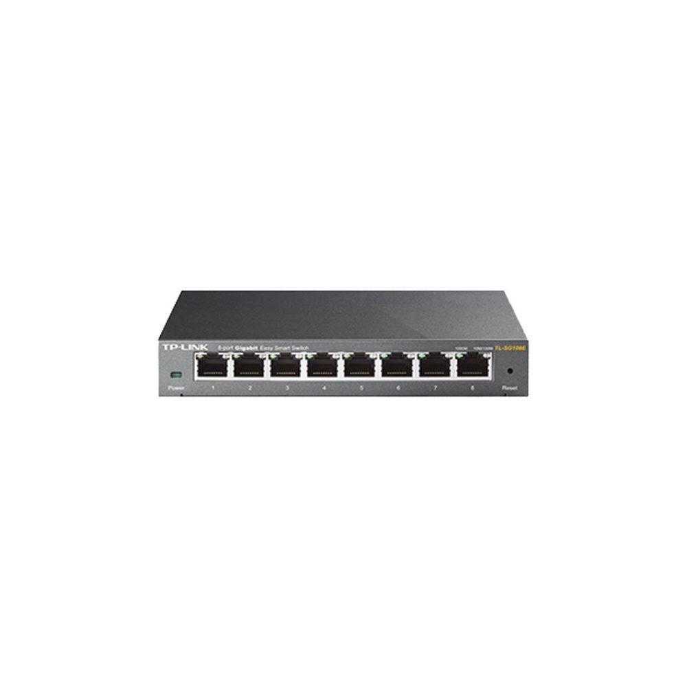 Switch Easy Smart Gigabit De 8 Portas 10-100-1000 Tl-sg108e Smb - 1