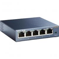 Switch 5 Portas Gigabit De Mesa 10-100-1000 Tl-sg105 Smb - 1