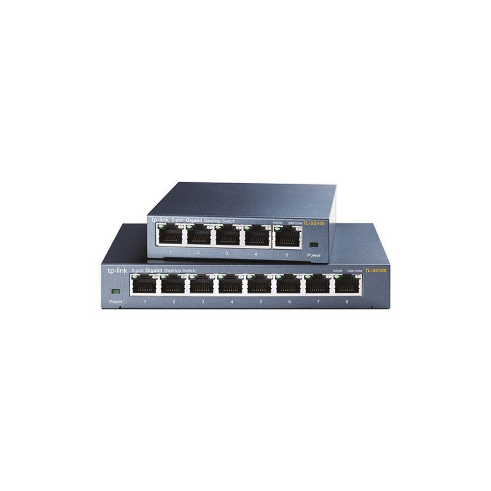 Switch 05 Portas Tp-link - Tl-ls105g 10-100-1000 - 3