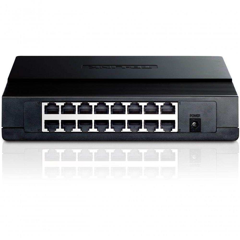 Switch De Mesa De 16 Portas - 10-100mbps - Tl-sf1016d Smb - 3