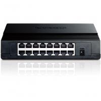 Switch De Mesa De 16 Portas - 10-100mbps - Tl-sf1016d Smb - 3