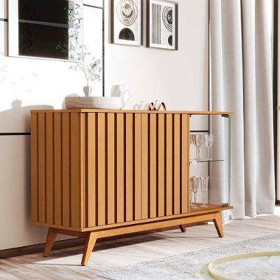 Balcão Retrô Com 3 Portas 135cm Nature Ashley Shop Jm