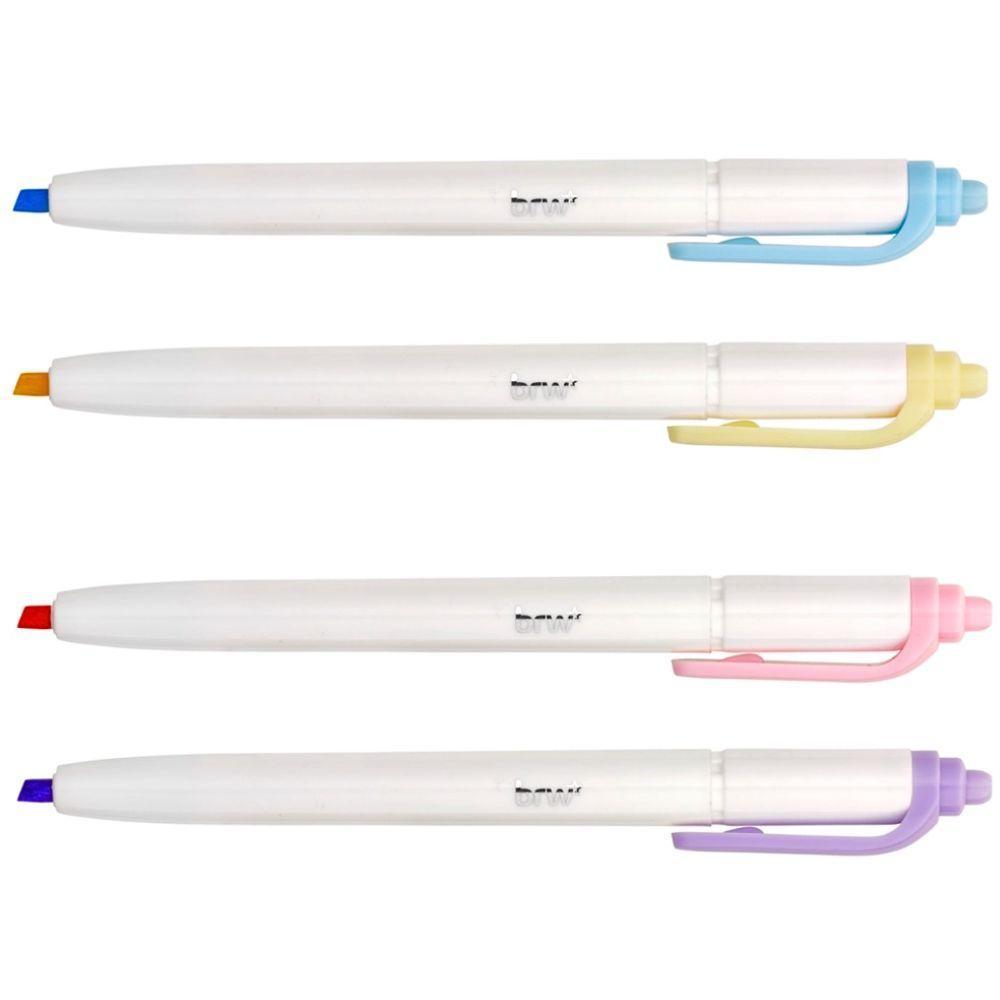 Marca Texto Retrátil Tom Pastel Soul Brw Rosa Claro - 2