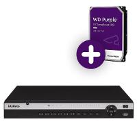 Nvr Intelbras 16 Canais 4k | Gravador Nvd 3316 P Com Hd 4tb - 1