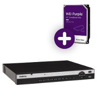Nvr Intelbras 16 Canais 4k | Gravador Nvd 3316 P Com Hd 4tb - 3