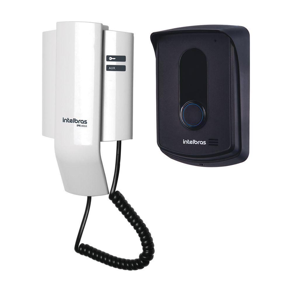 Kit Porteiro Eletrônico Residencial Ipr 8010 Intelbras | Interfone Completo - 2