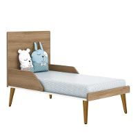 Berço Americano Theo Branco Fosco/mezzo Pés Amadeirado Com Colchão D18 - 5