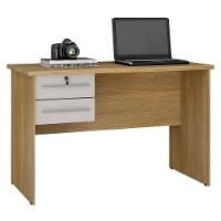 Mesa Para Computador Byte Cinamomo Off White - Valdemóveis - 1