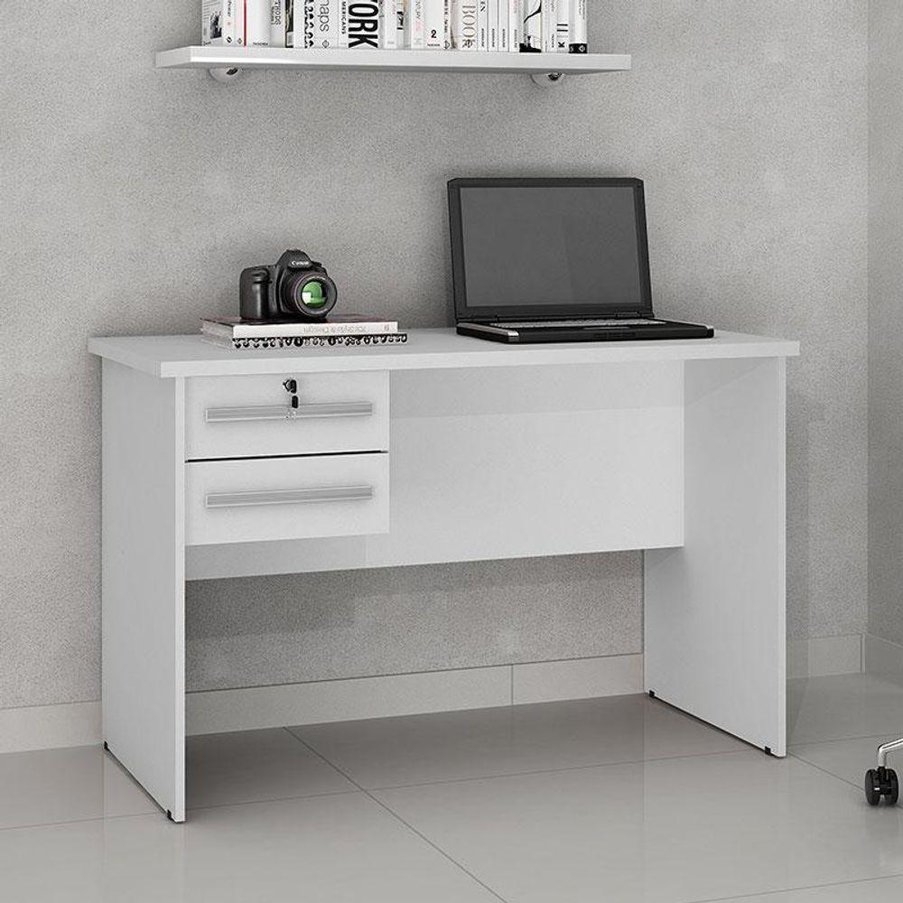 Mesa Para Computador Ambiente Byte Branco - Valdemóveis - 1