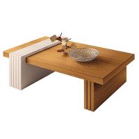 Mesa De Centro Luna Cinamomo Off White - Hb Móveis - 1