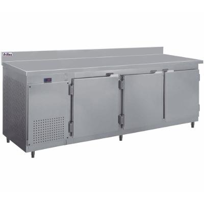 Balcão De Encosto 3 Portas Rf042 Frilux Balcão Refrigerado Inox 220v