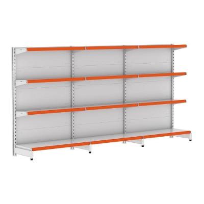 Kit 3 Módulos De Gôndolas Parede 1,37 Fit40 Amapá Expositor Branco