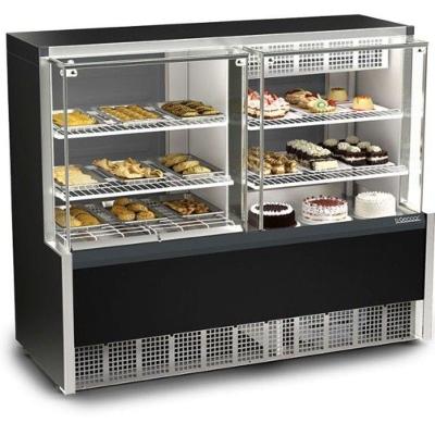 Vitrine Quente E Fria Aurora Evaporador Gqea140r Gelopar Aurora Quente E Fria 1,40mt Preto 220v