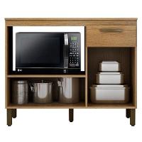 Balcão Para Cooktop Ambiente Teresina Cinamomo - Valdemóveis - 5