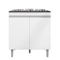 Balcão Cooktop Andréia Branco - Ajl - 1