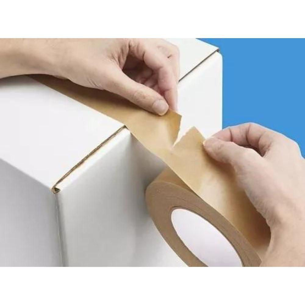 Fita Papel Kraft 38mm X 50m Com 6 Rolos Adere - 3