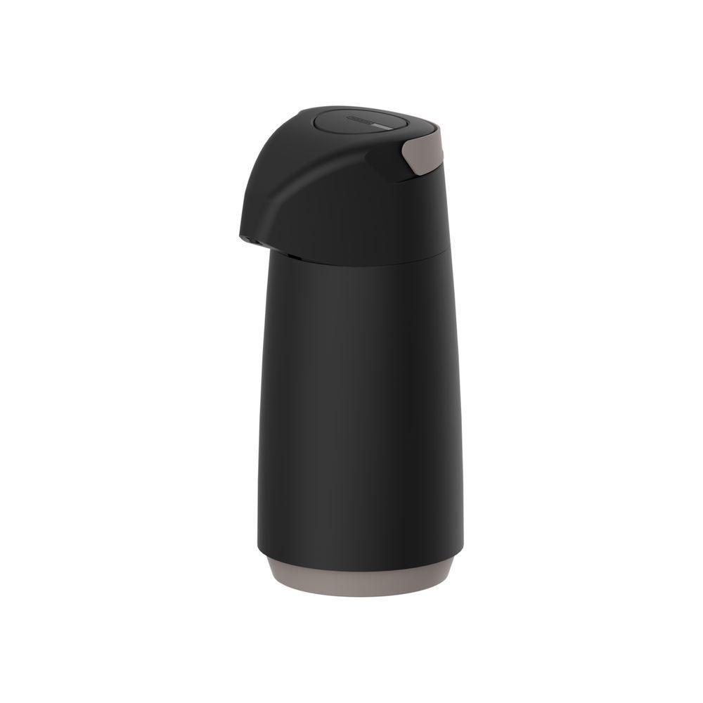 Garrafa Térmica Tramontina Exata Em Plástico Preto Com Ampola De Vidro 1 L - 5