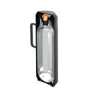 Garrafa Térmica Tramontina Exata Em Polipropileno Preto Com Ampola De Vidro E Tampa Rosqueável 1 L - 7