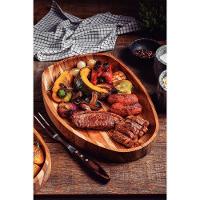 Gamela Organica Churrasco Tramontina Madeira Teca Fsc óleo Mineral 44x30cm Tramontina - 2