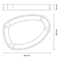 Gamela Organica Churrasco Tramontina Madeira Teca Fsc óleo Mineral 44x30cm Tramontina - 5