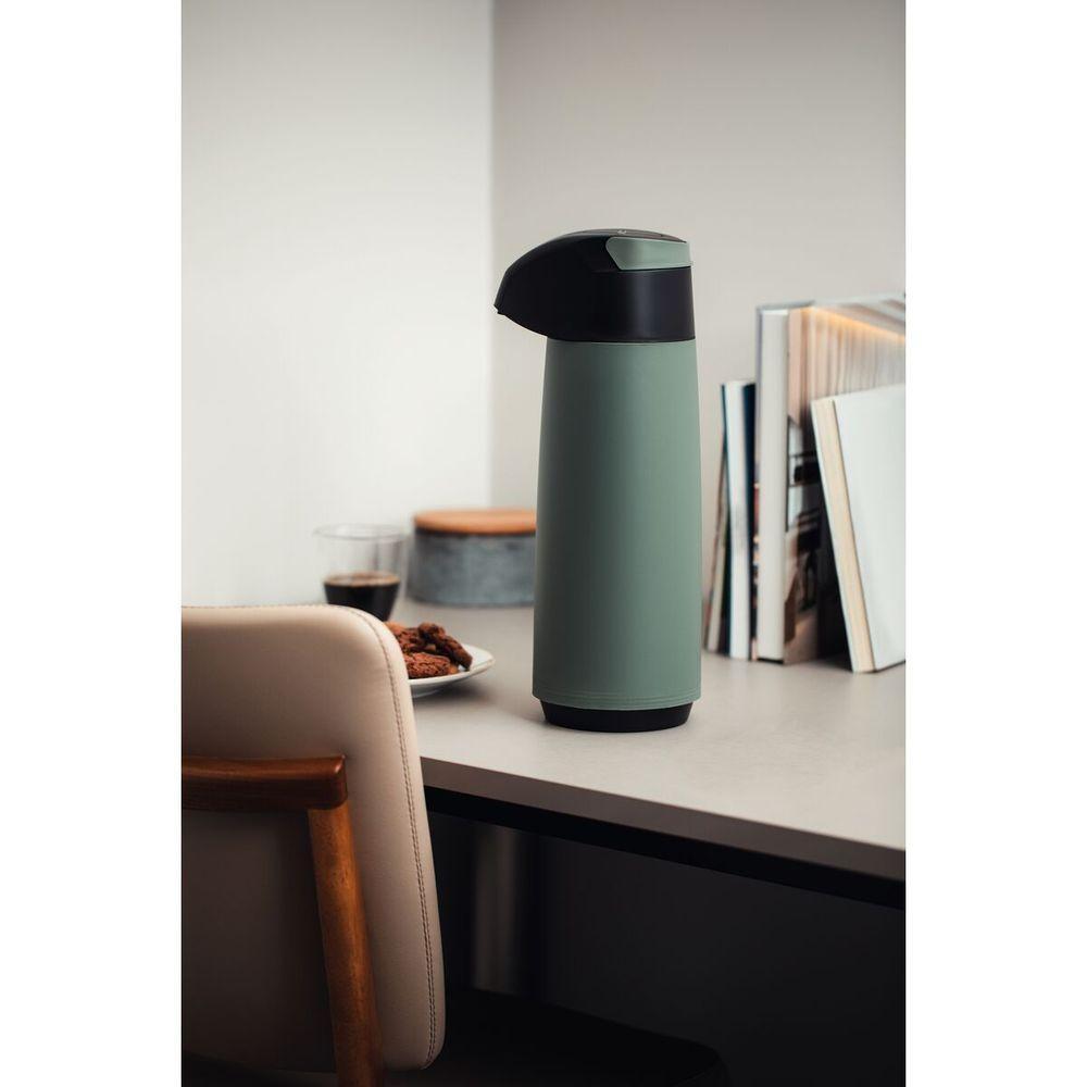 Garrafa Térmica Tramontina Exata Em Plástico Verde Com Ampola De Vidro 1,8 L - 6