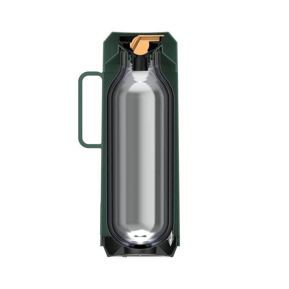 Garrafa Térmica Tramontina Exata Em Polipropileno Verde Com Ampola De Vidro E Tampa Rosqueável 1 L - 3